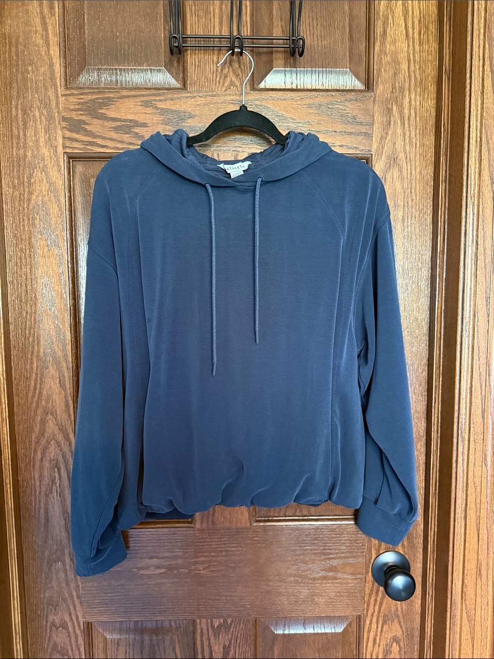 Athleta Butter Soft Navy Drawstring Hoodie
